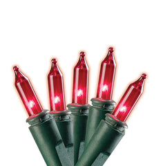 LIGHT STRING LED MINI RED