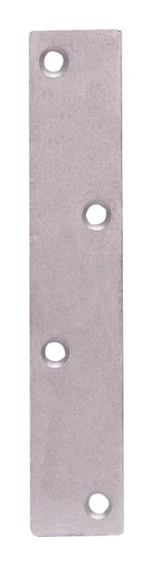 ProSource MP-Z06-01PS Mending Plate, 6 in L, 1-1/8 in W, Steel, Galvanized, Screw Mounting