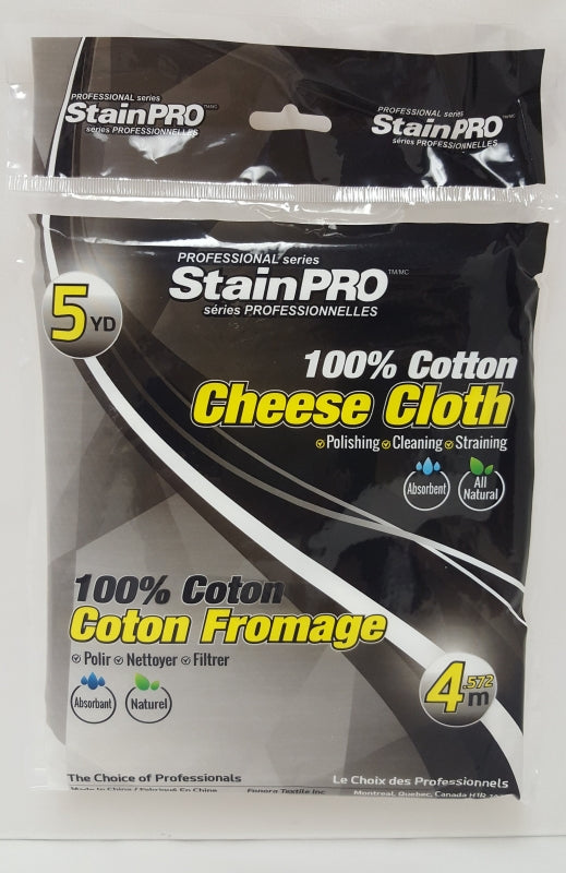 606 WHITE CLOTH CHEESE 5 YARDS