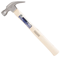 Vulcan JL20008 Hammer, 8 oz Head, Curved Claw Head, Carbon Steel Head, 11-7/8 in OAL