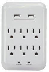 CHARGE USB 6-OUT 1200J 2P 3.4A