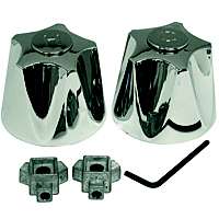 SML CHROME HANDLE PAIR
