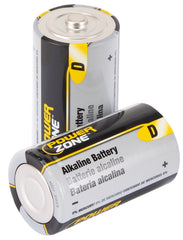 BATTERY ALKALINE D 4 PACK