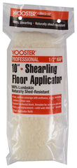 Wooster RR412-10 Shearling Floor Applicator, Hardwood Handle