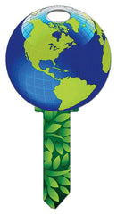 B127K KEY BLANK EARTH KWIKSET