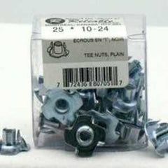 80707 1/4-20 P/25 T-NUT W/4 PR