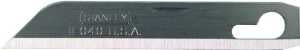 STANLEY 11-040 Replacement Blade, 2-9/16 in L, Stainless Steel, Single-Edge Edge, 1-Point
