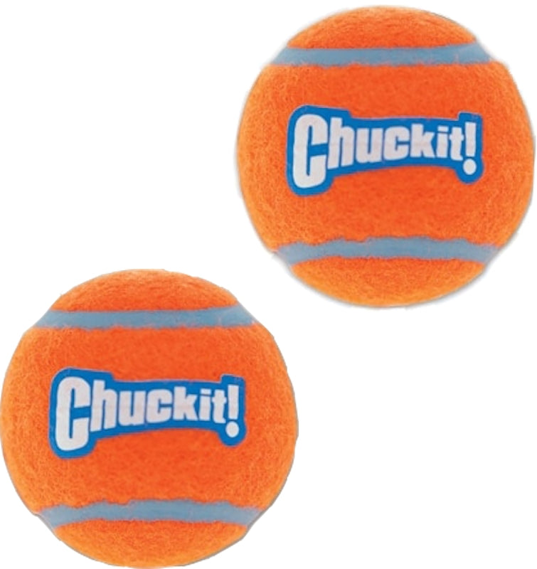 Chuckit! 74023 Dog Toy, Ball, M, Rubber, Blue/Orange
