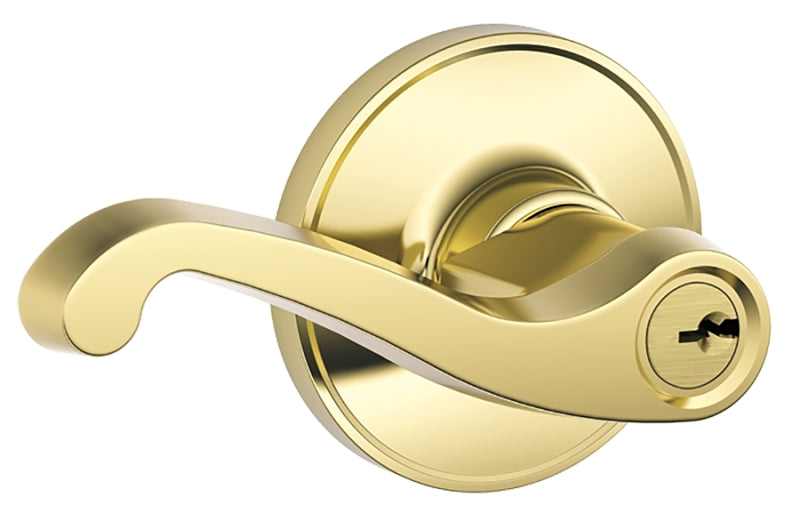 J54VLAS605 LEVER KEYED BRT BRS