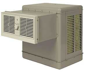 Champion-Essick WCM28 Evaporative Cooler, 3.6 gal Tank, 2-Speed, 115 V, 5.5 A, Cool Sand