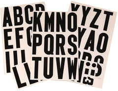 MM-4L SLFADHS VNYL LETTERS 3IN