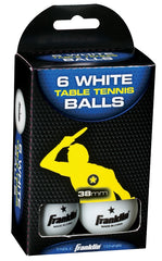 57100 BALLS TT WHITE 6CT 38MM