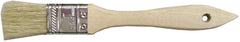 CHIP BRUSH WOOD HANDLE 1"