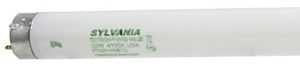 Sylvania OCTRON Series 22433 Fluorescent Bulb, 32 W, T8 Lamp, Medium Bi-Pin Lamp Base, 2450 Lumens