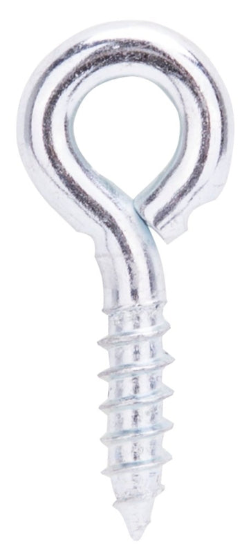 ProSource LR230 Screw Eye, 4.8 mm Dia Wire, 6 mm Thread, 3/4 in L Thread, 1-5/8 in OAL, 187 lb Working Load, Steel, Zinc