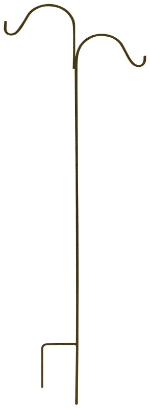 DBL SHEPHERD HOOK 84IN BLACK