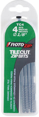TC4 BIT TILE CUTTING 1/8IN 4PK
