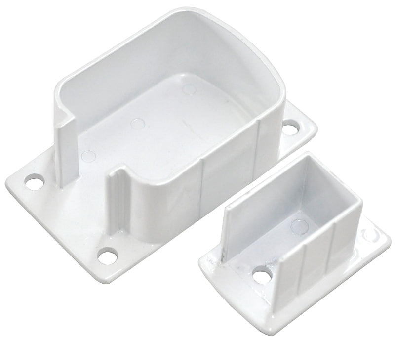 WB-0W RAILING WALL BRKT WHT