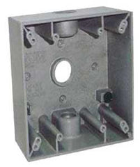 2503-1 BOX 2GA W/3 1/2IN HOLES
