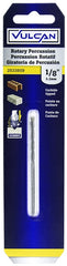 Vulcan 200951OR Drill Bit, 1/8 in Dia, 3 in OAL, Percussion, Spiral Flute, Straight Shank
