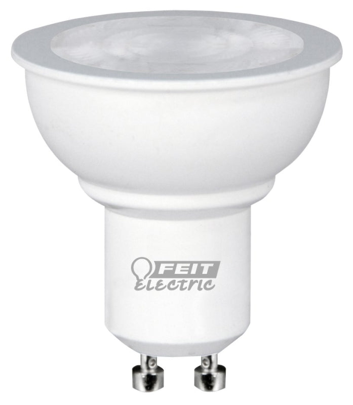 Feit Electric BPMR16GU10/500/93 LED Lamp, Track/Recessed, 450 Lumens, 6 W, MR16 Lamp, 50 W Equivalent, GU10 Lamp Base
