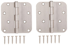 HINGE DR 5/8RD 4X4IN SAT NIC