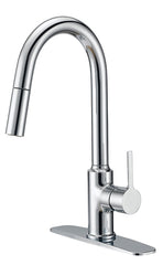 FAUCET KITCHEN CONTEMP PD CHRM