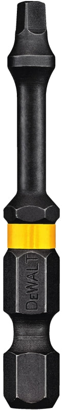 DEWALT DWA2SQ2IRB Insert Bit, Square Drive, 1/4 in Shank, Hex Shank, 2 in L, Steel