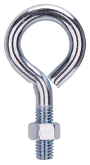 ZINC EYE BOLT W/NUTS 1/2X4