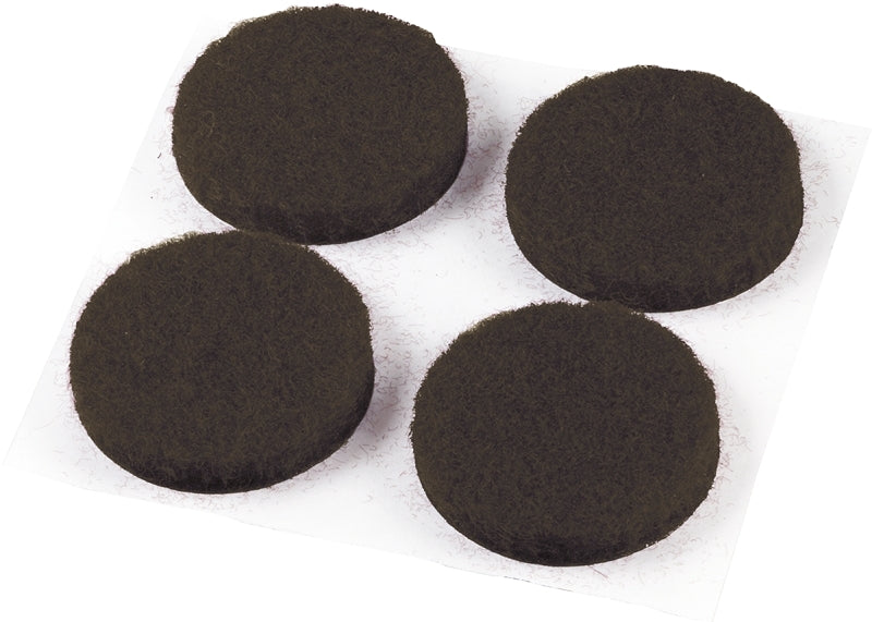 9822 1IN (25MM) FELT BROWN SUR