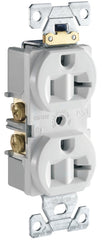 CR20W WHT COM GRD RECEPT 20A
