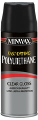 Minwax 33050000 Polyurethane, Gloss, Liquid, Warm, 11.5 oz Aerosol Can