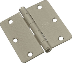 N830-245 HINGE DR 3.5IN SAT NK
