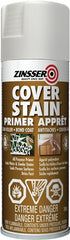 Zinsser Z03618 Primer, 400 sq-ft/gal Coverage Area, Flat, White, 369 g, Aerosol Can