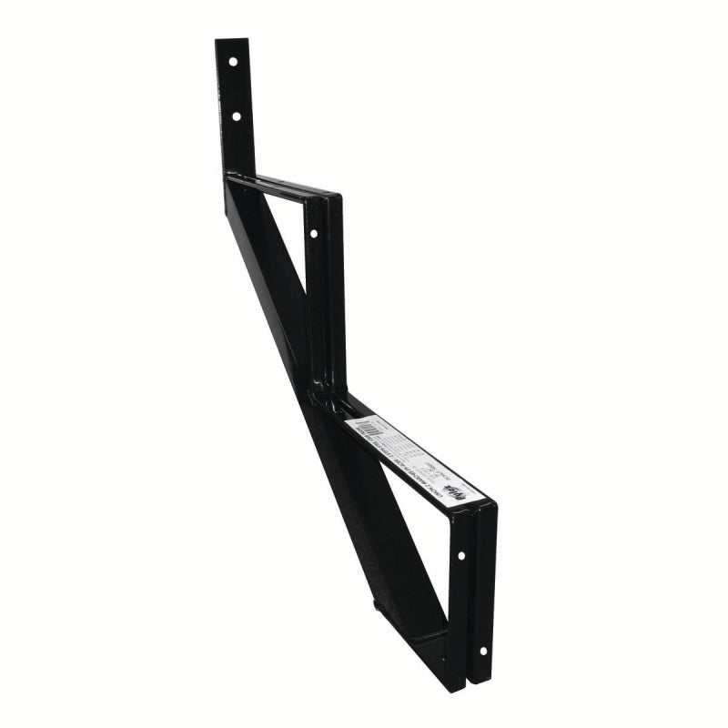 Pylex 13902 Series Stair Riser, 22-1/2 in H, 40 mm L, 40 mm W, Steel, Black, Baked Powder-Coated