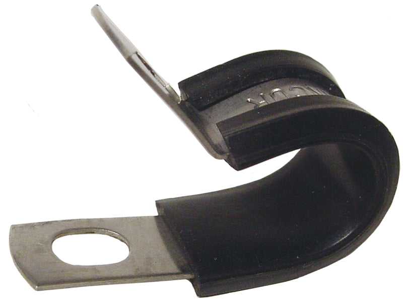 Gardner Bender PPR-1600 Cable Clamp, 1 in Max Bundle Dia, Rubber/Steel, Black