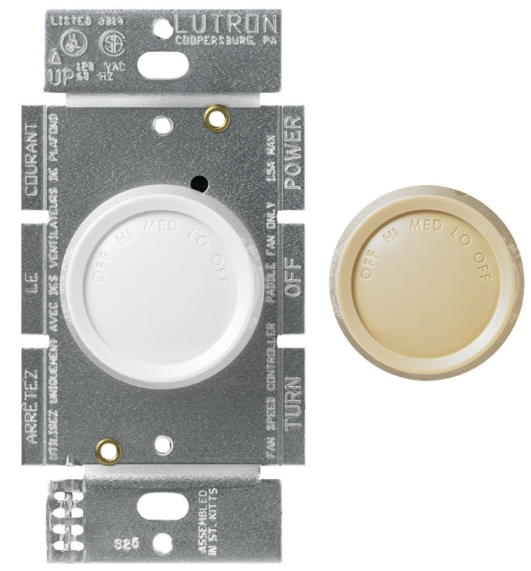 FS-5FH-DK WHT/IVRY FAN CTRL