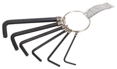 KEY HEX SET SAE KEY RING 6PC