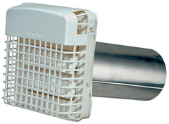 BPGH4WZW HOOD WHITE 4IN