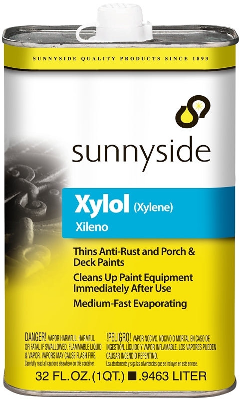Sunnyside 82232S Paint Thinner, Liquid, Transparent, 1 qt