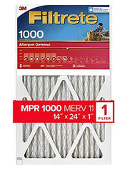 9823-4 FILTER AIR 14X24X1IN