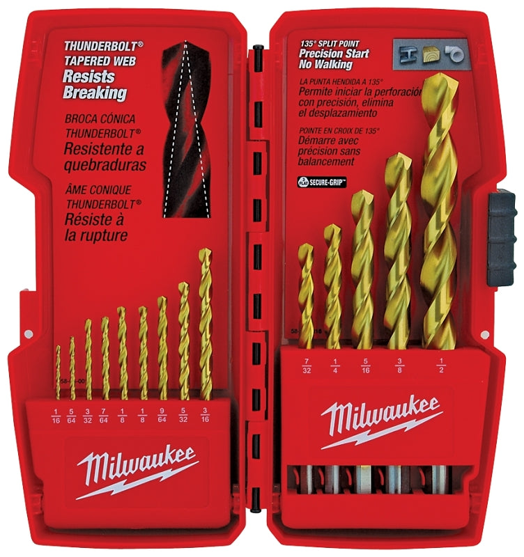 48-89-0011 BIT DRILL TIN 14PC