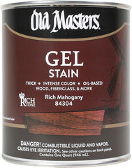 84304 GEL STAIN RICH MAHOGANY