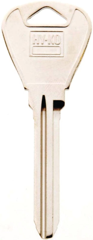 Hy-Ko 11010H70 Key Blank, Brass, Nickel, For: Ford, Lincoln, Mercury Vehicles, H70 Key Number