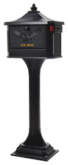 PED00BAM/PED0000B MAILBOX BLK