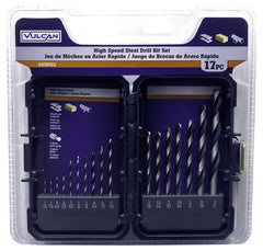 BIT DRILL PVB SET 17PC 1/16 -