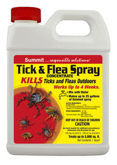 Summit 018-6 Tick and Flea Spray, Around the Home, 1 qt