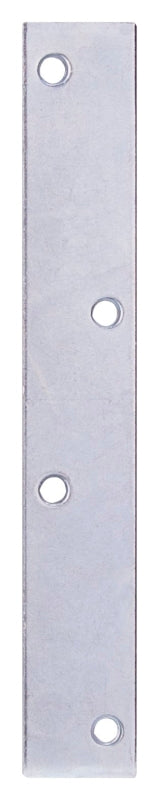 ProSource MP-Z08-013L Mending Plate, 8 in L, 1-1/4 in W, Steel, Screw Mounting