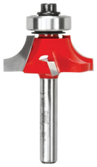 Freud 34-110 Series Router Bit, 5/8 in Dia, 1-1/8 in Dia Cutter, 2-3/16 in OAL, 1/4 in Dia Shank, 4-Cutter, Carbide
