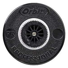 Orbit 54315 Pop-Up Spray Head, 1/2 in Connection, 3 in H Pop-Up, 15 ft, Adjustable Nozzle, Plastic